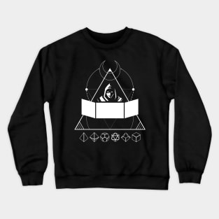 Polyhedral Dice Game Master TRPG Tabletop RPG Gaming Addict Crewneck Sweatshirt